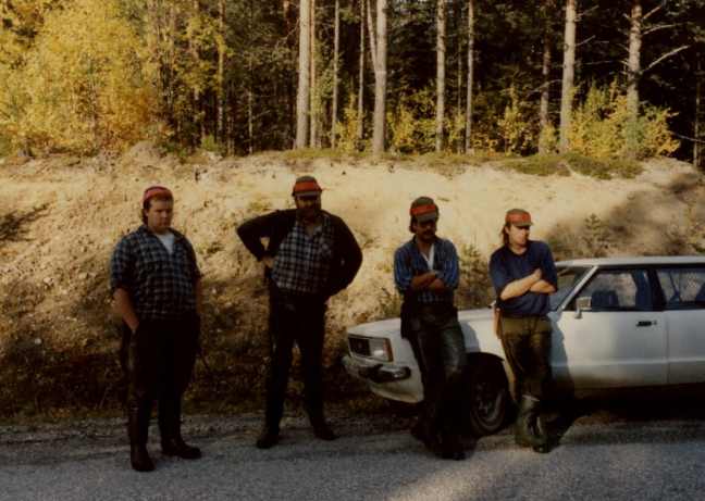 Anders, Sture, Tommy och Ronny