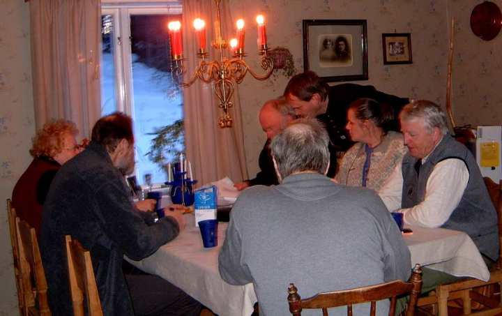 Per, Hervor, Nicke, Göran, Eva, Kurt och Sture